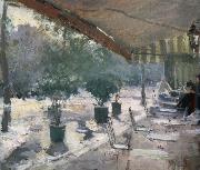 Konstantin Korovin Cafe of Paris oil